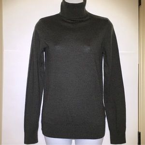 Merino Wool Blend Turtleneck